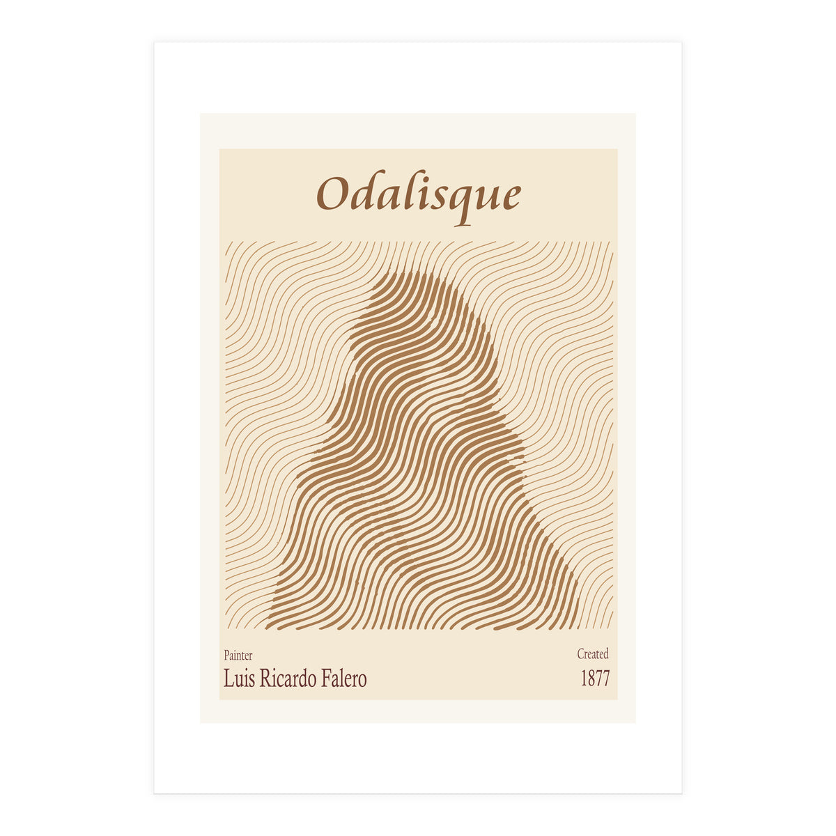 Odalisque (1877) – Luis Ricardo Falero (spanish, 1851 – 1896) (Print Only)