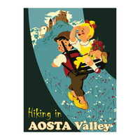 Hiking In Aosta Valley (Print Only)