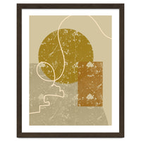 Geometric Composition with an Organic Touch