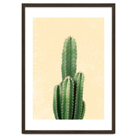 Tall Cactus, Minimal Desert Saguaro Art