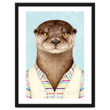 Otter Portrait in Jacket thumbnail