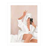 Morning Selfie (Print Only) thumbnail