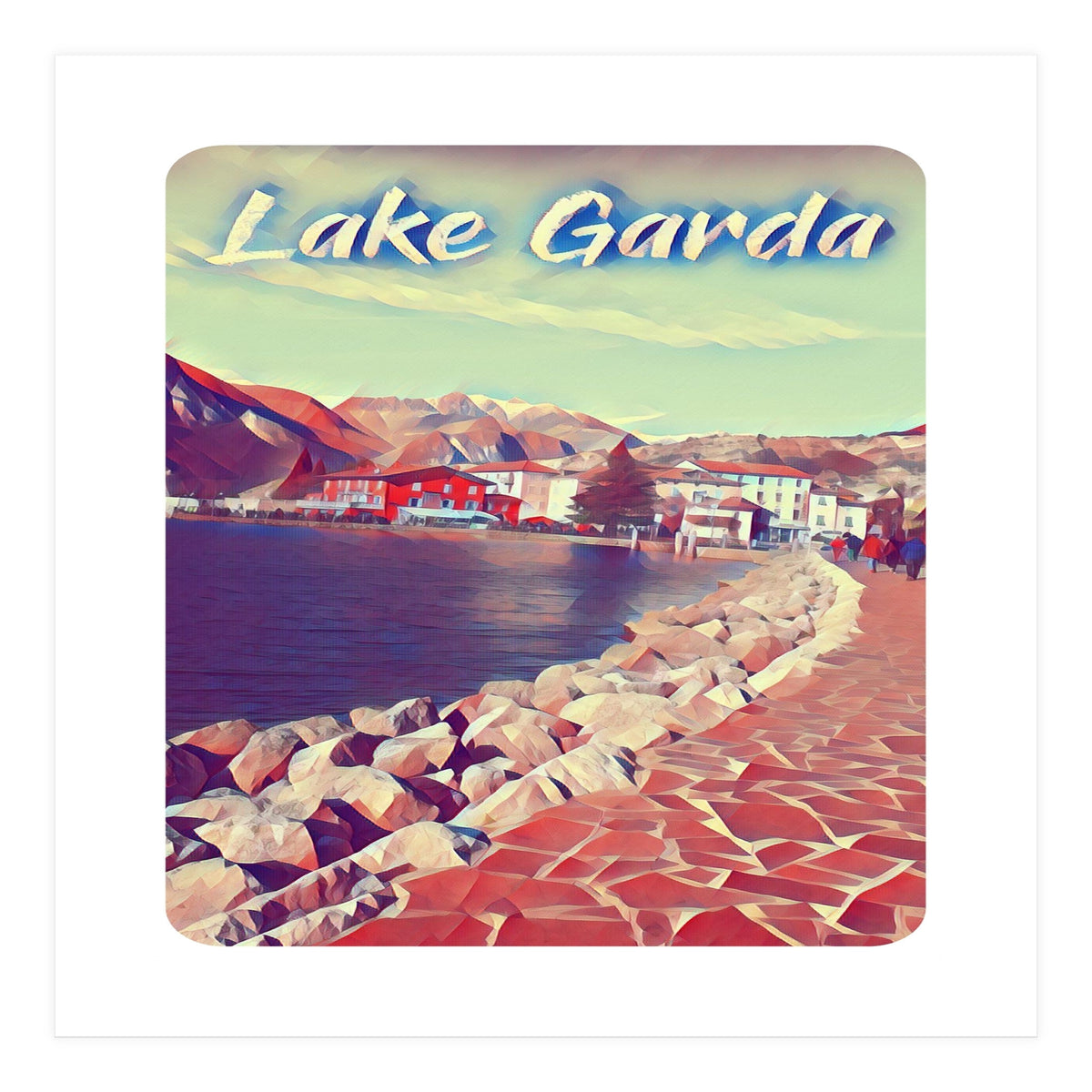 Lago Di Garda (Print Only)