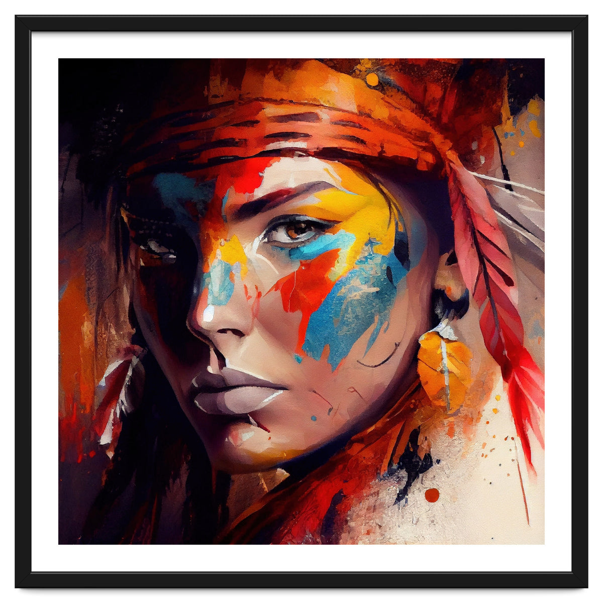 Powerful American Native Woman #4