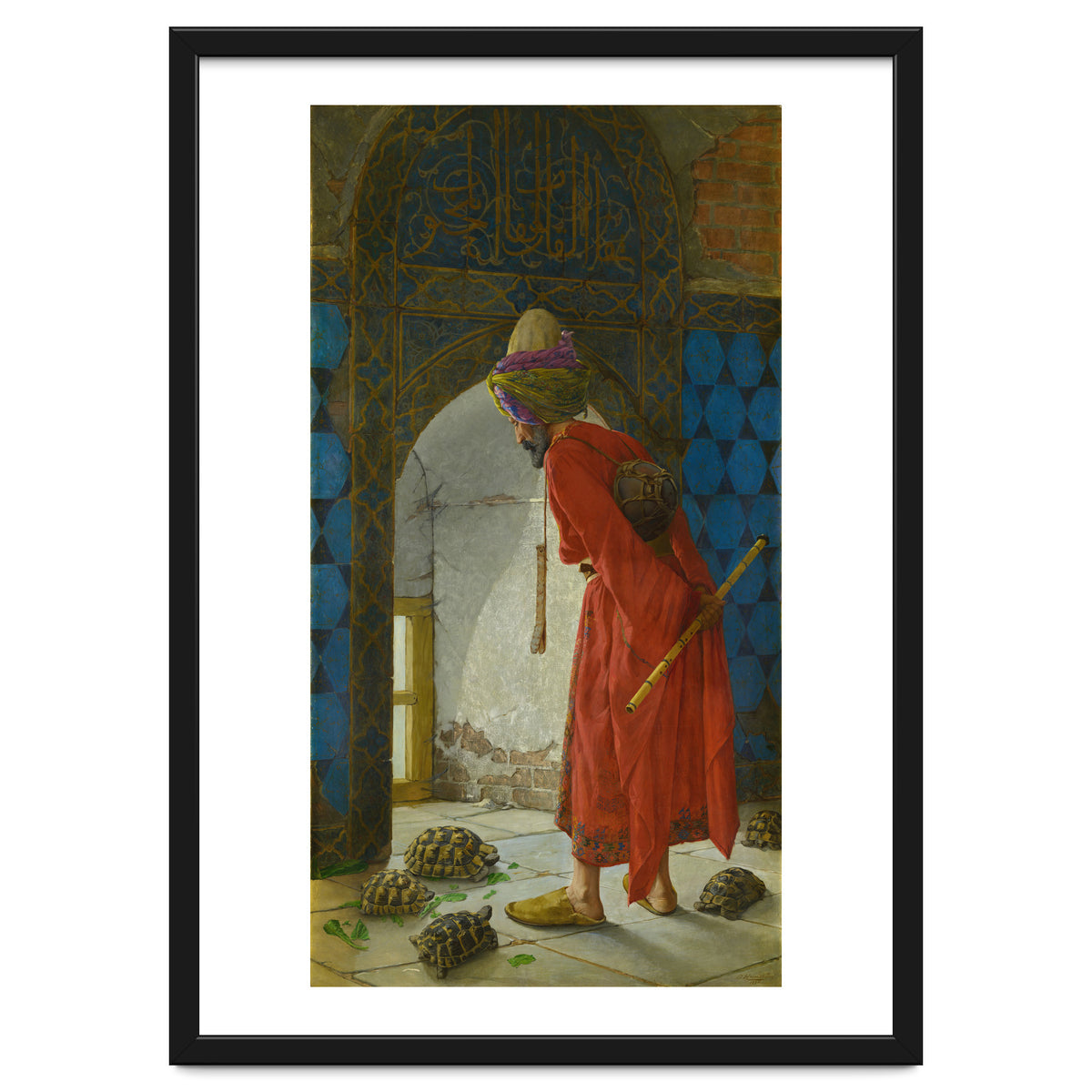 Osman Hamdi Bey – The Tortoise Trainer (1906) | Iconic Orientalist Art