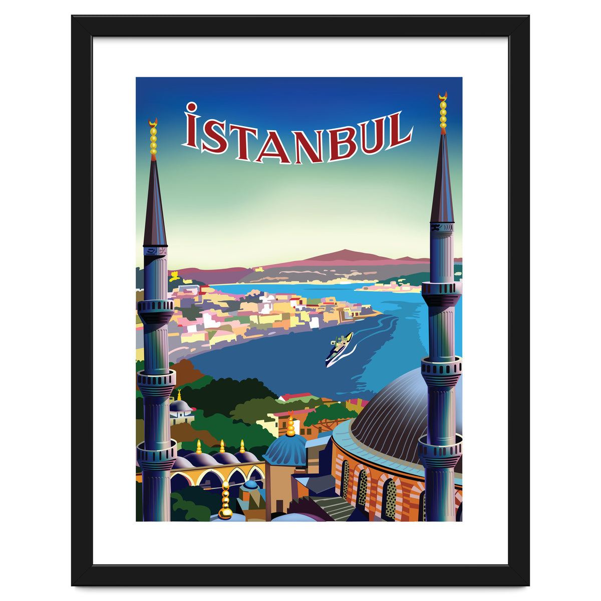 Istanbul, Turkey, Aerial View