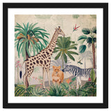 Vintage Fantasy African Animals Safari thumbnail