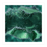 Emerald Glitter Agate Texture 04  (Print Only) thumbnail