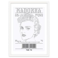 Receipt Art Madonna