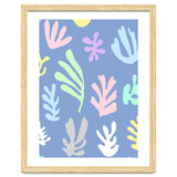Matisse Colorful Leaves Blue thumbnail