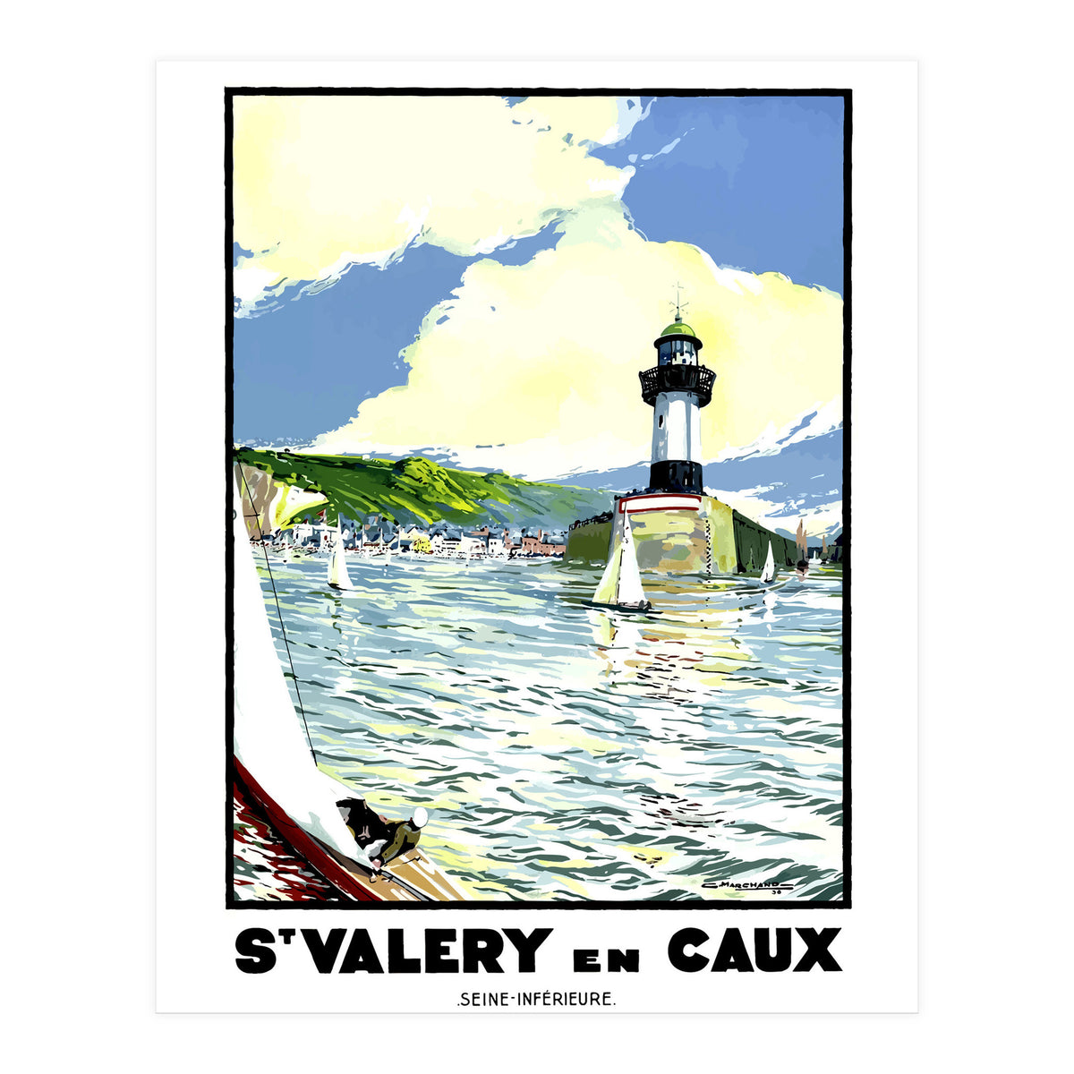 Saint Valery en Caux (Print Only)