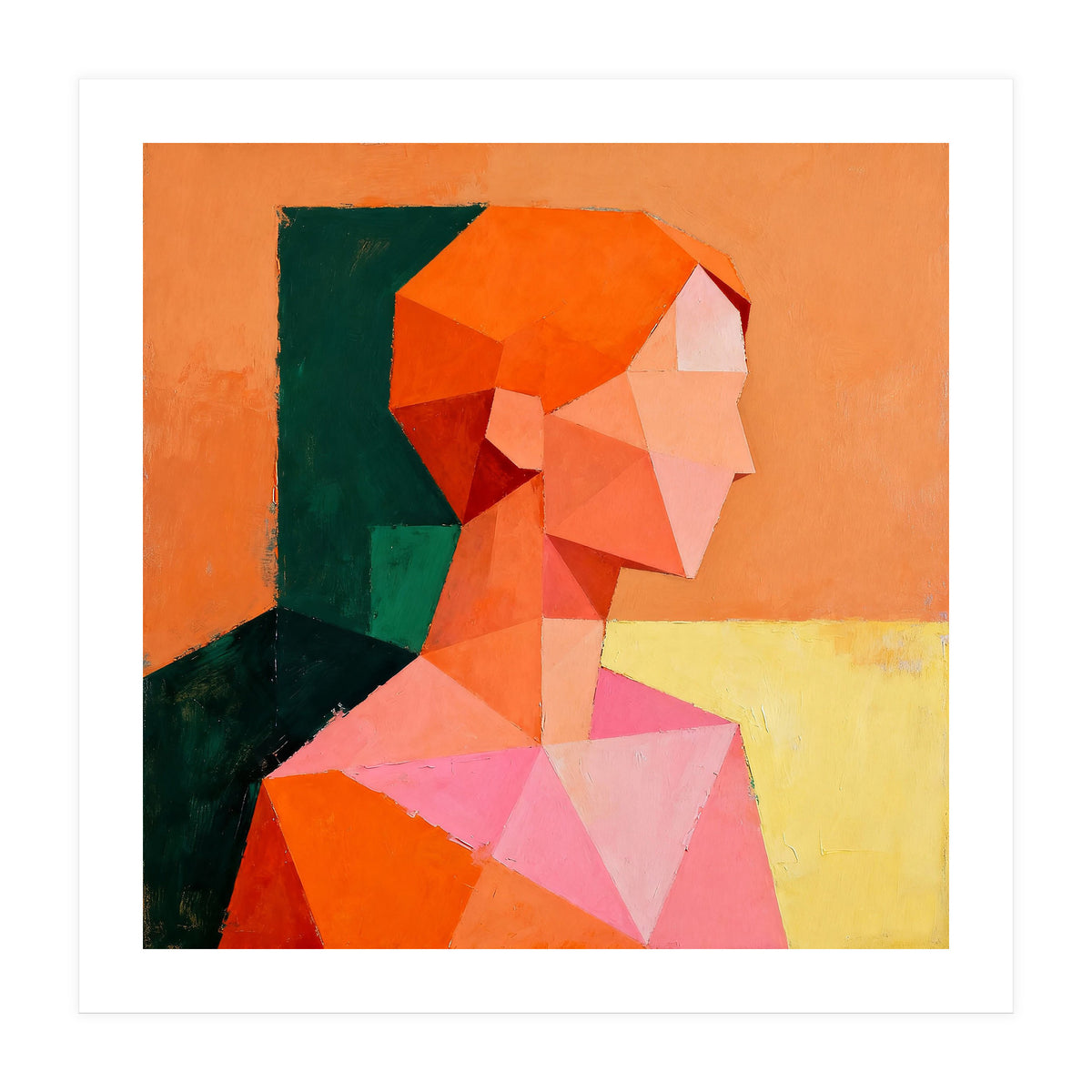 Geometric People 02 (Print Only)