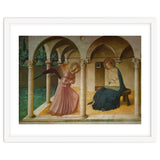 The Annunciation. Fresco in the former dormitory of the Dominican monastery San Marco, Florence. thumbnail