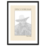 Portrait Of Patience Escalier Vincent Van Gogh Ascii Art thumbnail