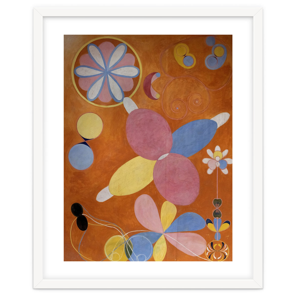 Hilma af Klint - The Ten Largest No 4 Youth Abstract Spiritual Art