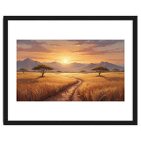 Golden Peak Sunset