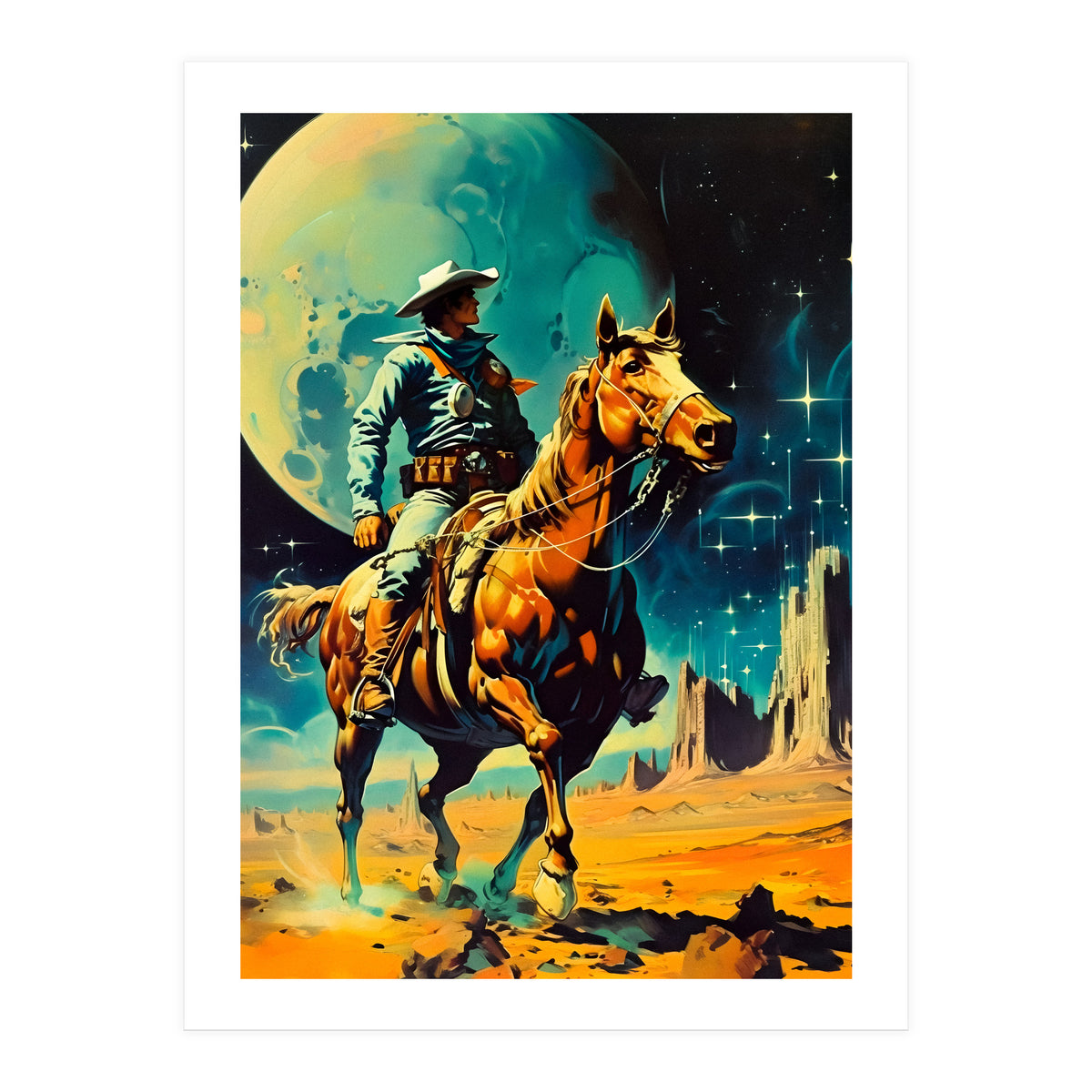 The Space Cowboy (Print Only)