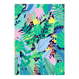 Wild Garden | Eclectic Contemporary Boho Jungle | Forest Meadow Botanical Nature Plants (Print Only) thumbnail