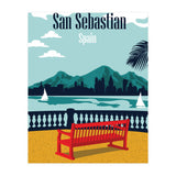 San Sebastian Beach, Spain (Print Only) thumbnail