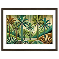 Tropical Art Deco Oasis