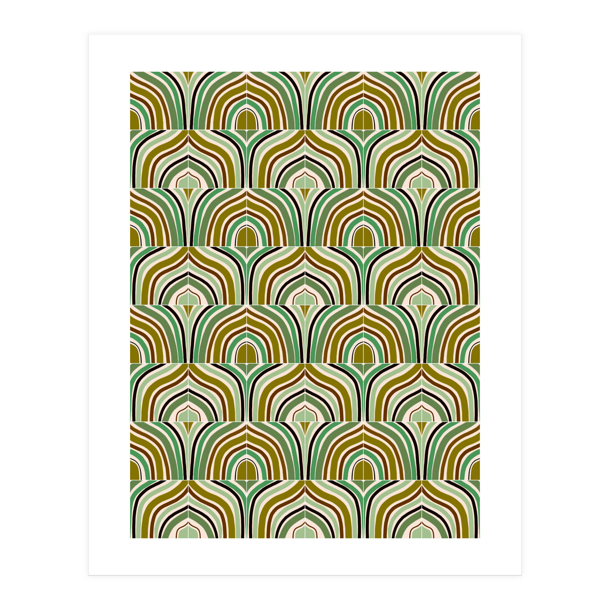 Jade Rainbow Tiles (Print Only)