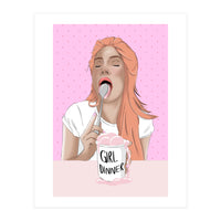 Girl Dinner (Print Only)