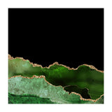 Green & Gold Agate Texture 10  (Print Only) thumbnail