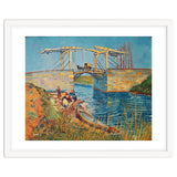 Drawbridge at Arles with a group of washerwomen (pont de Langlois, Arles, France). thumbnail