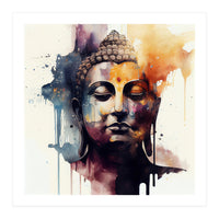 Watercolor Buddha #2 (Print Only)
