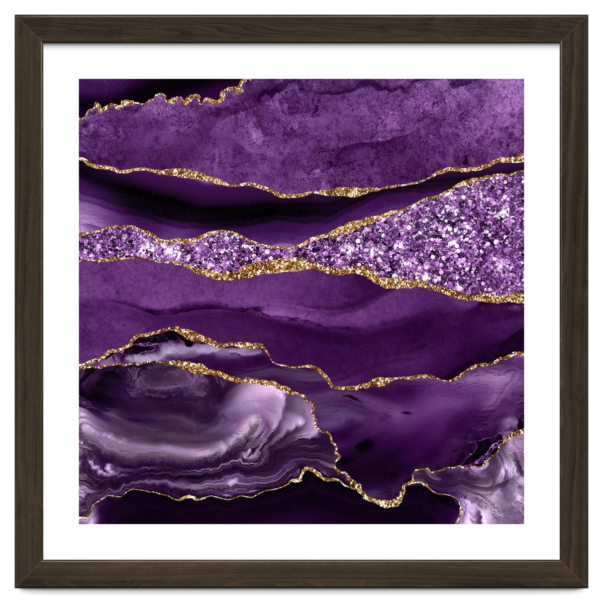 Agate Glitter Ocean Texture 01