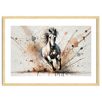 Galloping Horse Front View