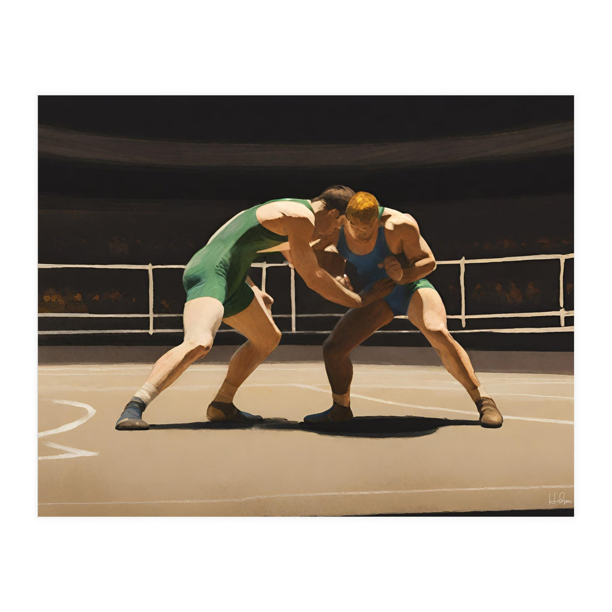 Wrestlers #7 (Print Only)