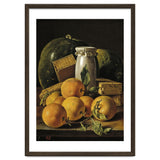 Luis Egidio Meléndez / 'Still Life of Oranges, Watermelon, a Pot, and Boxes of Cake', ca.  1760. thumbnail