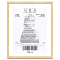 Receipt Art Adele