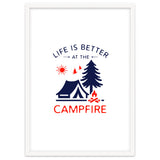 Life Is Better At The Campfire – Funny Camping Quote Gift for Campers thumbnail