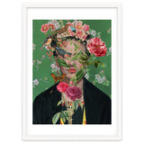 Frida collage art thumbnail