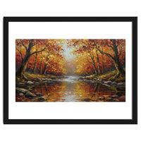 Golden Autumn Creek