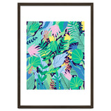Wild Garden | Eclectic Contemporary Boho Jungle | Forest Meadow Botanical Nature Plants thumbnail
