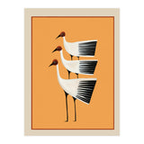 Striped Bird Trio II (Print Only) thumbnail