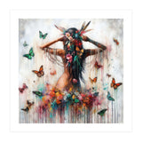 Floral Butterfly Reverie (Print Only) thumbnail