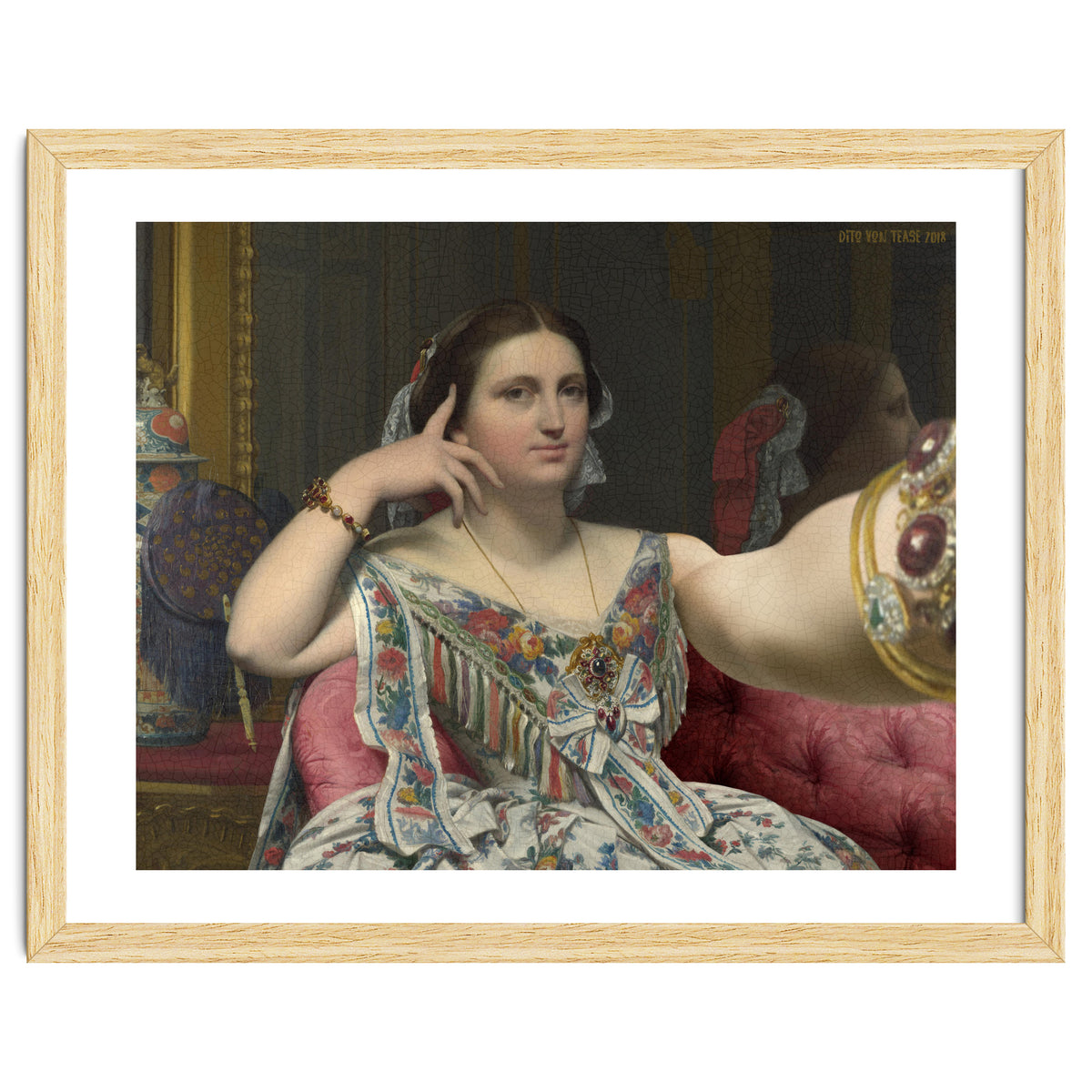 Madame Moitessier - Ingres - Selfie