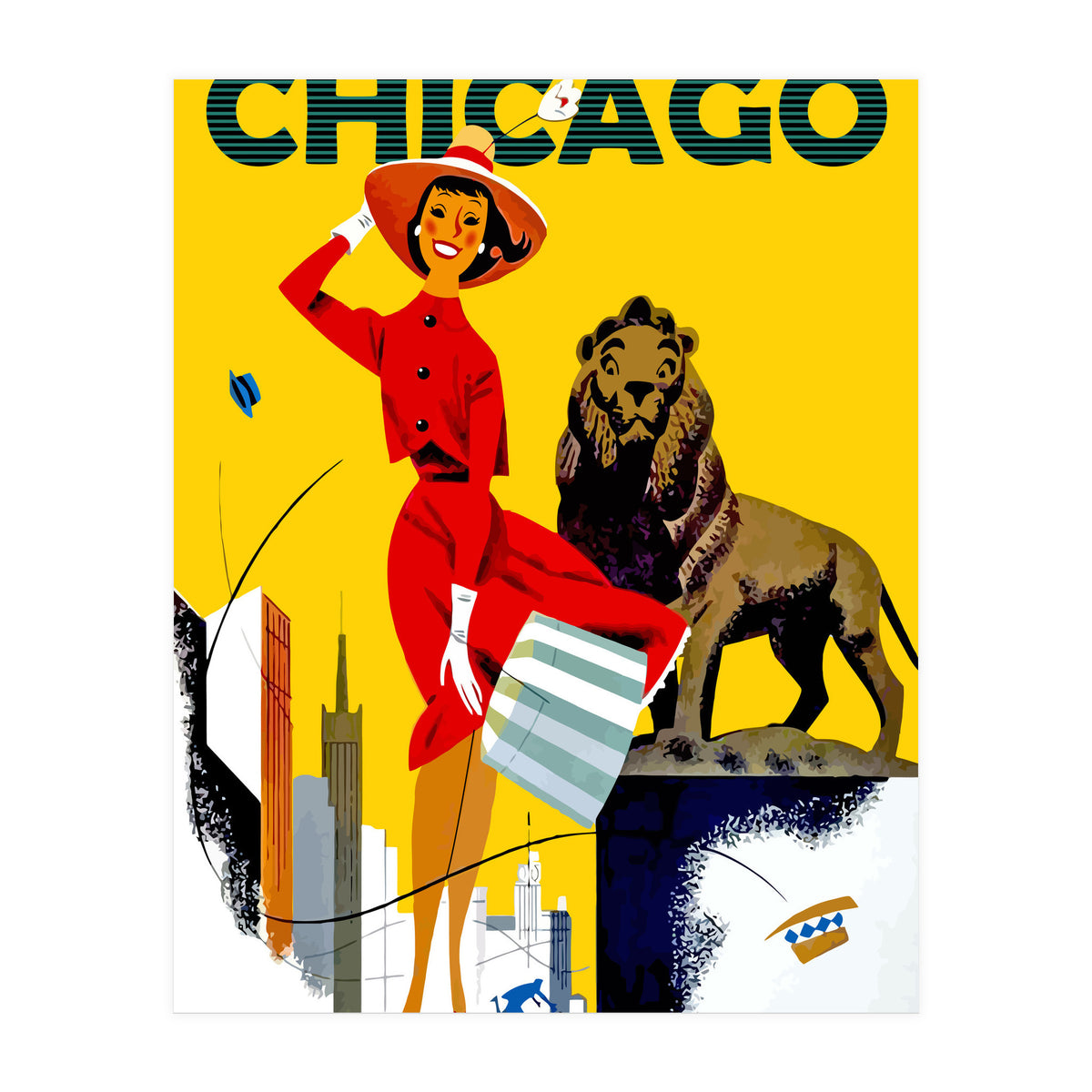 Chicago, Windy City (Print Only)