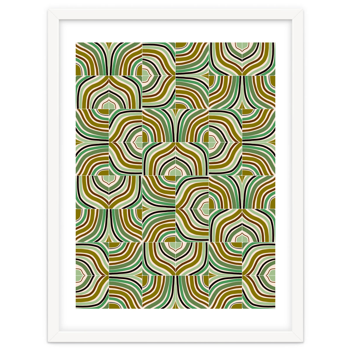 Jade Rainbow Mixed Tiles