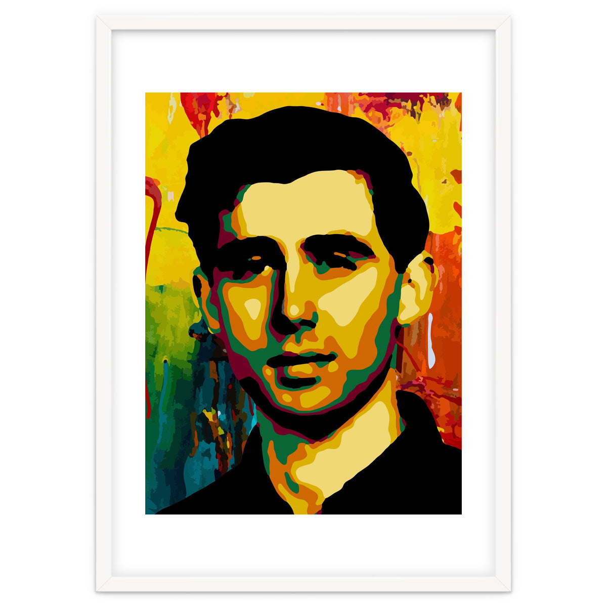 Andrew Goodman Activist Colorful Abstract Art