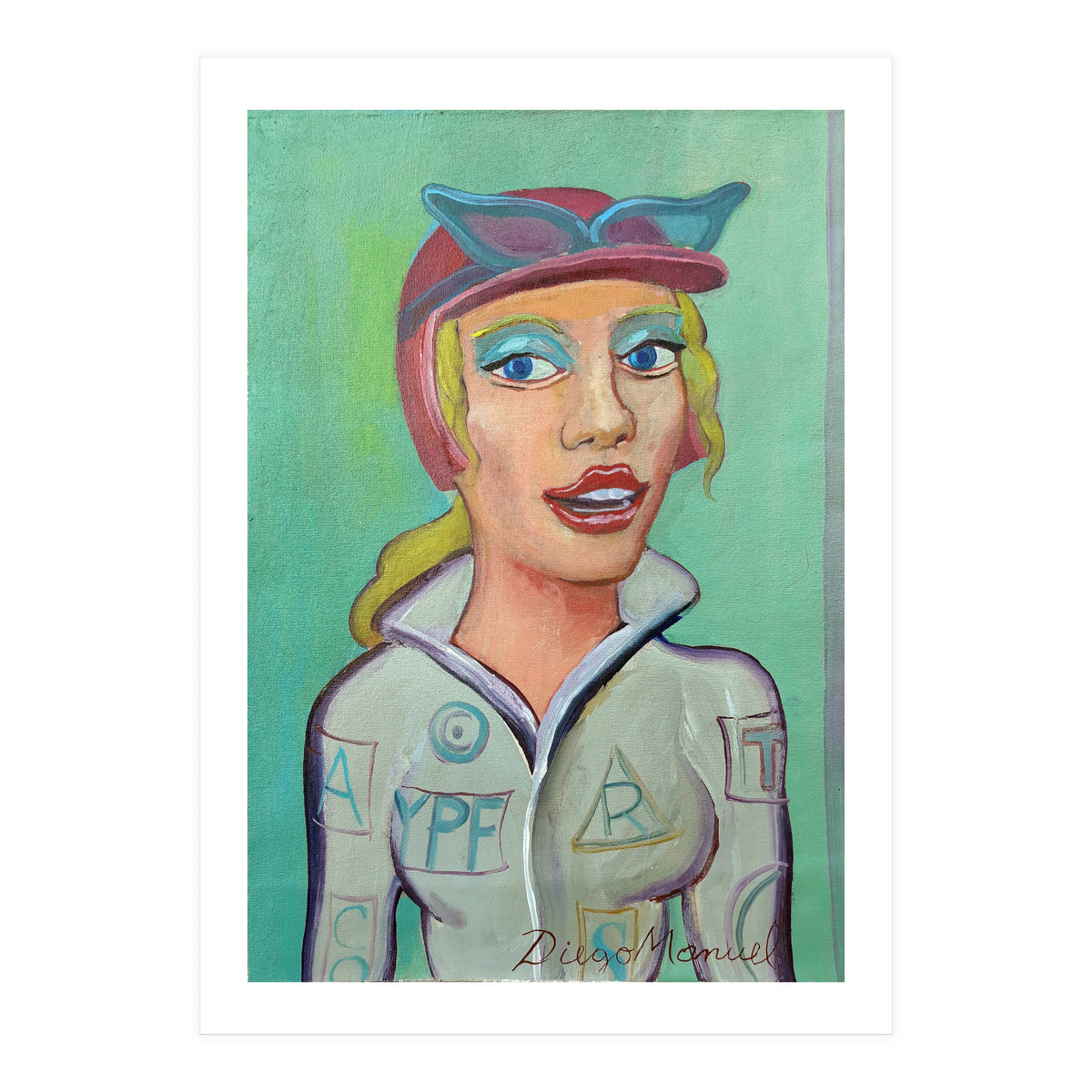 Chica Piloto 2 (Print Only)