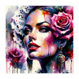 Rose Mantilla Flamenco Portrait (Print Only) thumbnail