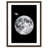 Diamond moon and UFO thumbnail