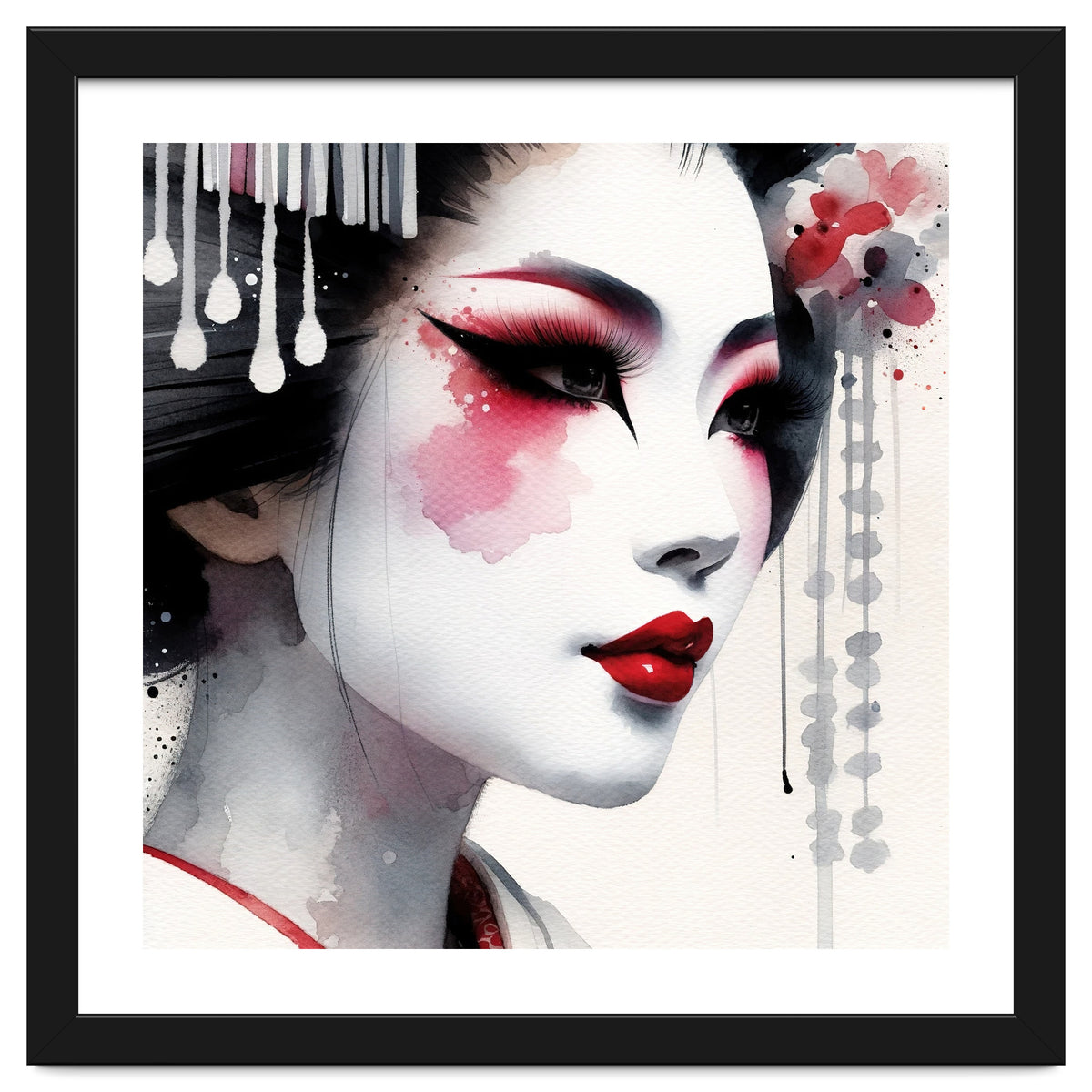 Porcelain Bloom Modern Geisha