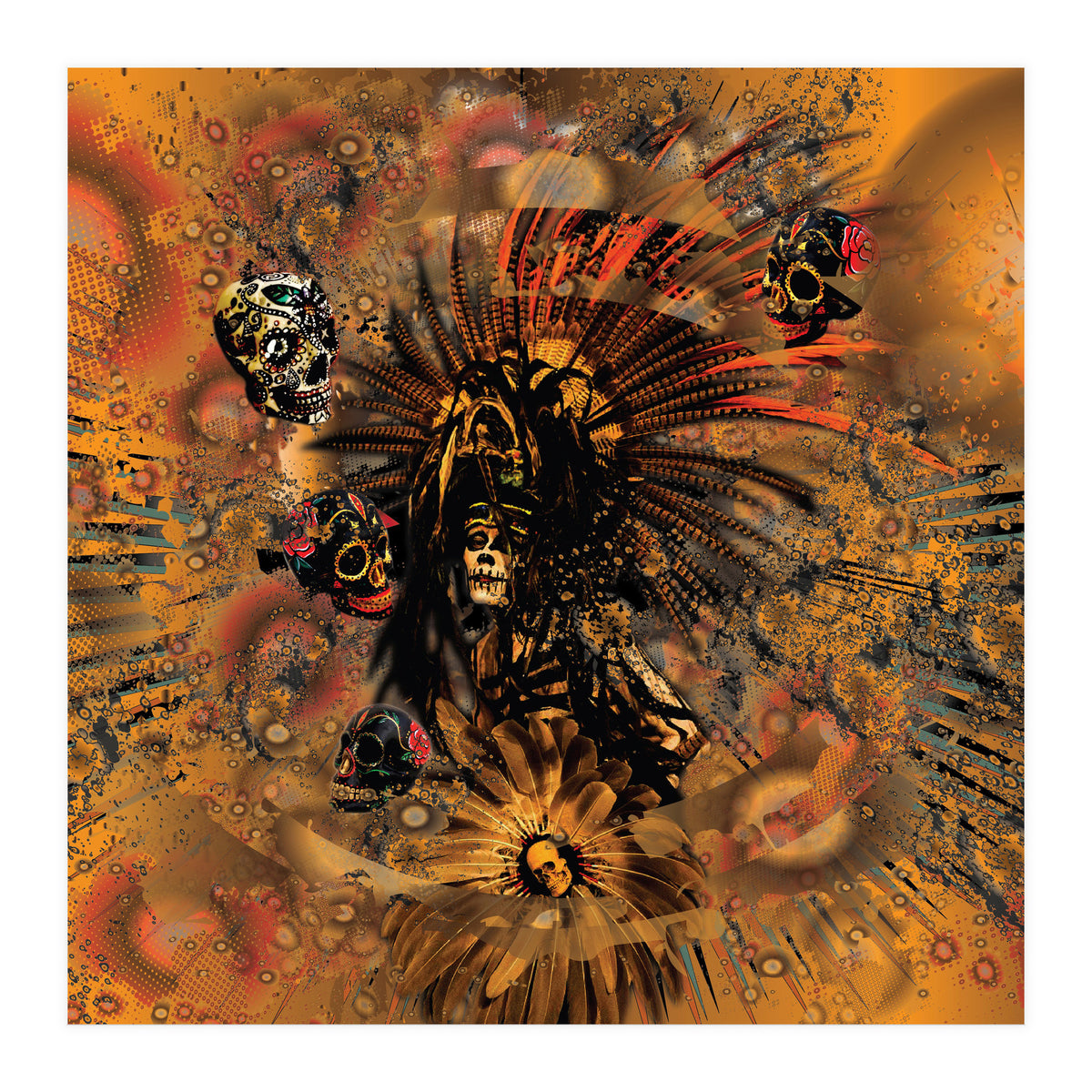 Day Of The Dead (Print Only)