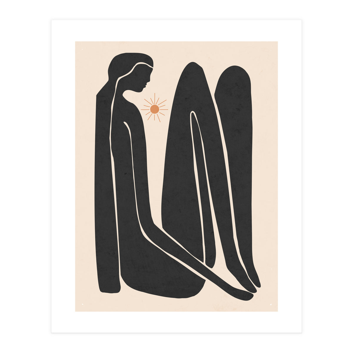 Girl Thinking 2 (Print Only)